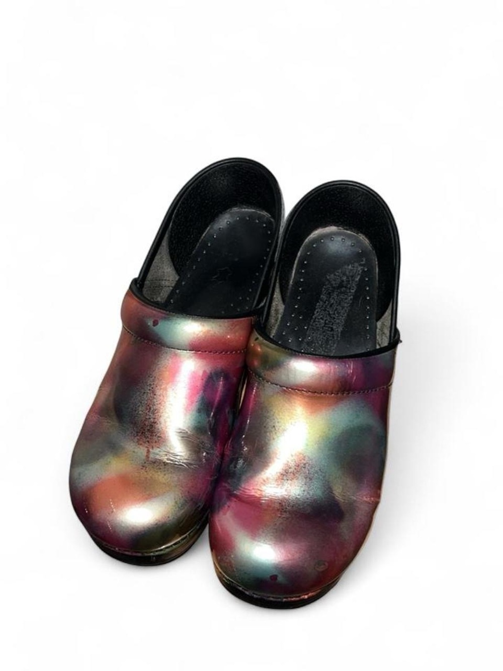 Dansko Women's Iridescent Multi-Color Clog